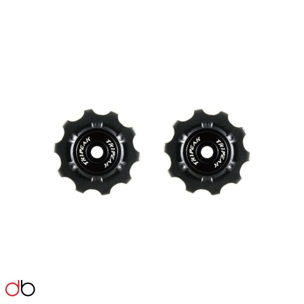 Jockey wheels steelbearing 11T-10/11 Speed - Campagnolo - Black